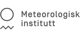 Meteorologisk institutt gråskala logo