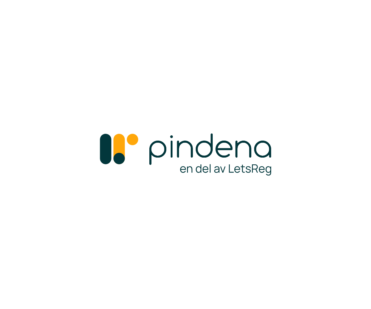 Pindena - endel av LetsReg logo